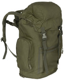 Sac à dos britannique MFH 30 l en polyester avec dos rembourré et poche de fond