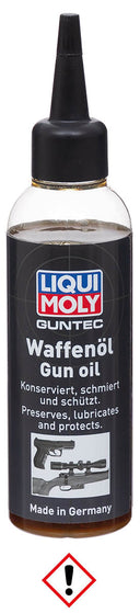 Huile d'entretien pour arme Guntec MFH 100 ml sans acide pour métal et polymère