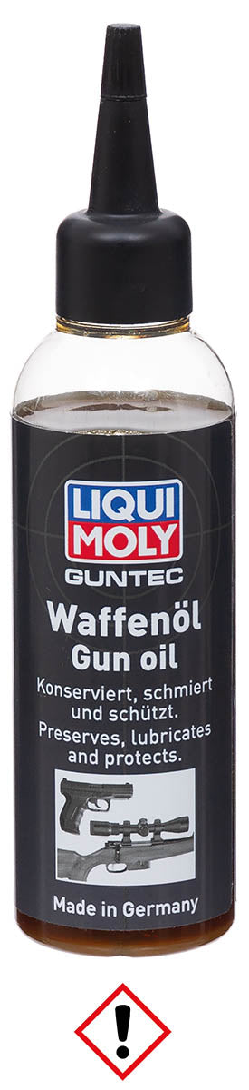 Huile d'entretien pour arme Guntec MFH 100 ml sans acide pour métal et polymère