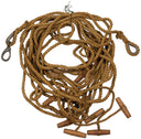 Corde en chanvre suédoise de 16 mm, surplus d'occasion pièce de dotation revendue en lot