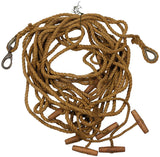 Corde en chanvre suédoise de 16 mm, surplus d'occasion pièce de dotation revendue en lot