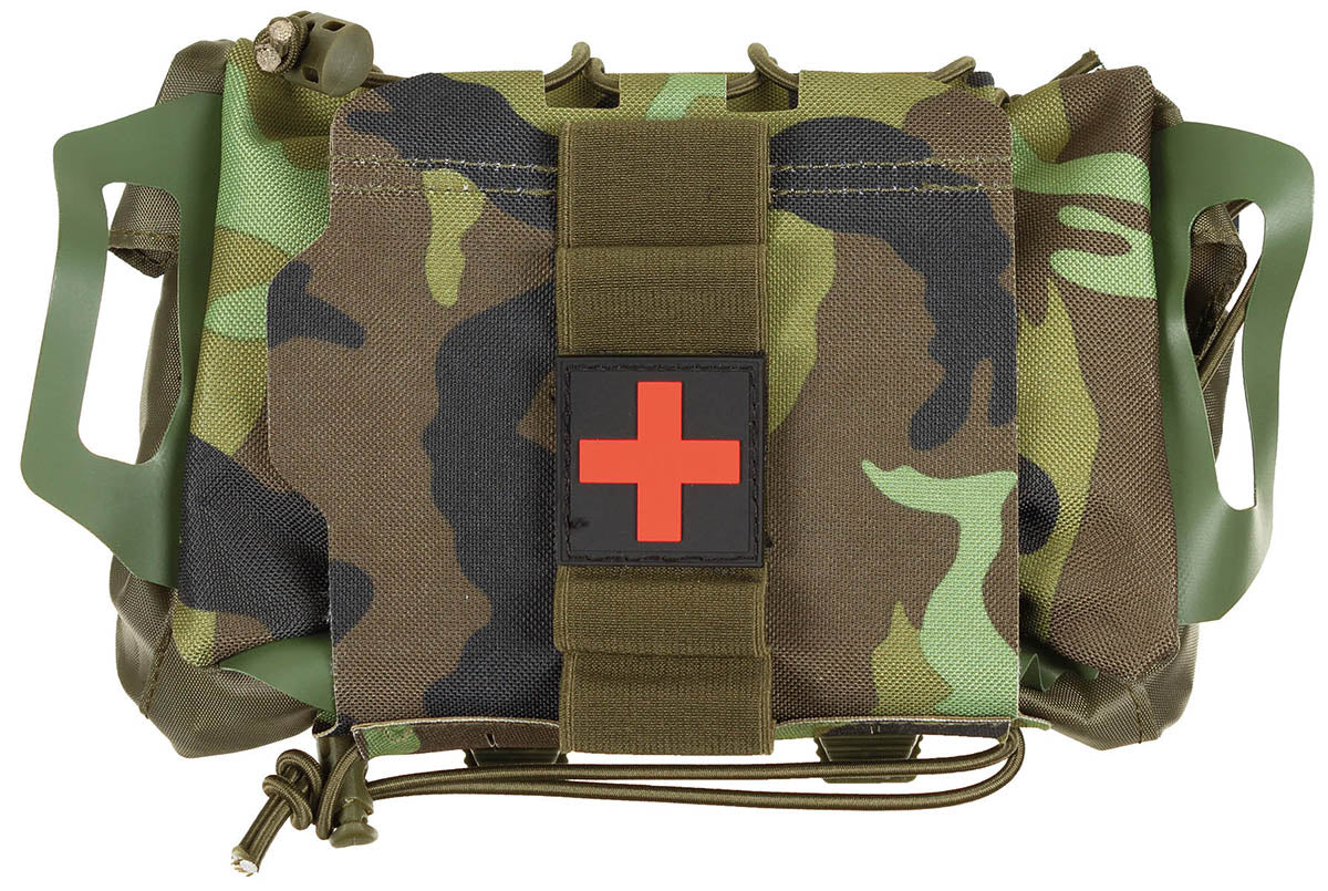 Pochette médicale MFH Tactical IFAK à extraction rapide 25 x 15 x 5 cm 220 g