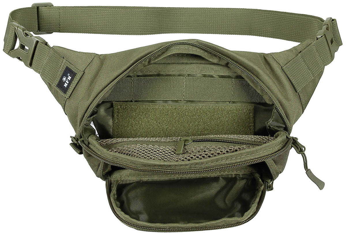 Sacoche de hanche MFH Tactical 32 x 14 x 4 cm avec ceinture réglable 120 cm