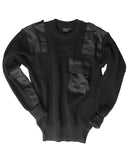 Pull Mil-Tec Bundeswehr en polyacrylique avec renforts de coudes et d'épaules