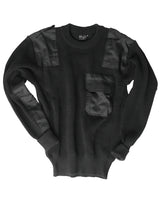 Pull Mil-Tec Bundeswehr en polyacrylique avec renforts de coudes et d'épaules