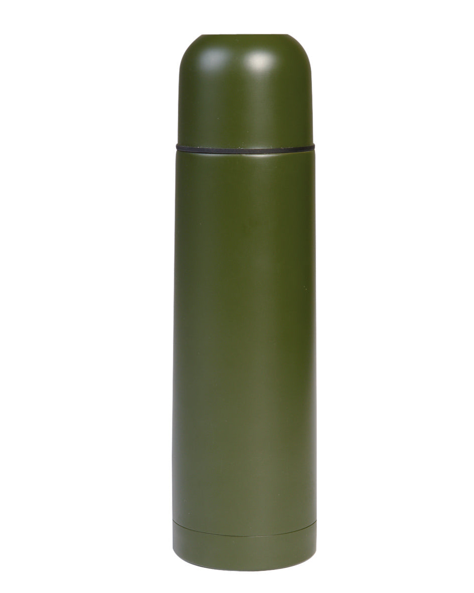 Bouteille isotherme Mil-Tec en acier inoxydable 0,5 L avec gobelet bouchon verseur
