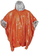 Poncho de secours Fox Outdoor en polyéthylène 142 x 100 cm avec sifflet et étui