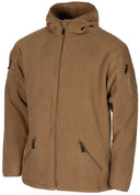 Veste polaire MFH Tactical à capuche et poches de bras à glissières YKK