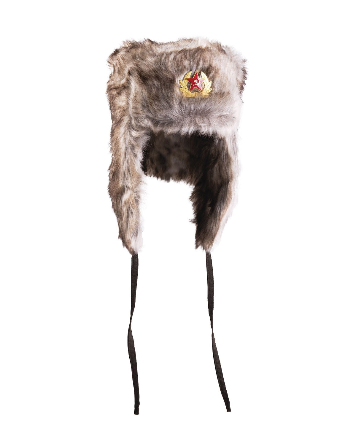 Bonnet chapka type russe Mil-Tec en acrylique doublé polyester avec liens de menton