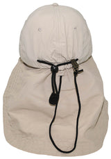 Casquette Fox Outdoor Sahara à protège-nuque long et grande visière piquée