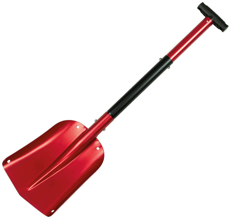 Pelle à neige Fox Outdoor Deluxe aluminium 3 pièces 3 longueurs avec housse