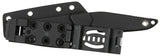 Couteau à lame fixe Fox Outdoor Raven lame tanto 8,5 cm manche G10 étui Kydex