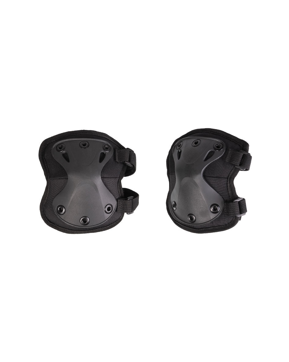 Coudières Mil-Tec Protect en polyester avec coque thermoplastique et mousse EVA
