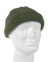 Casquette ronde Mil-Tec Round Cap en coton à bord tricoté et serrage auto-agrippant