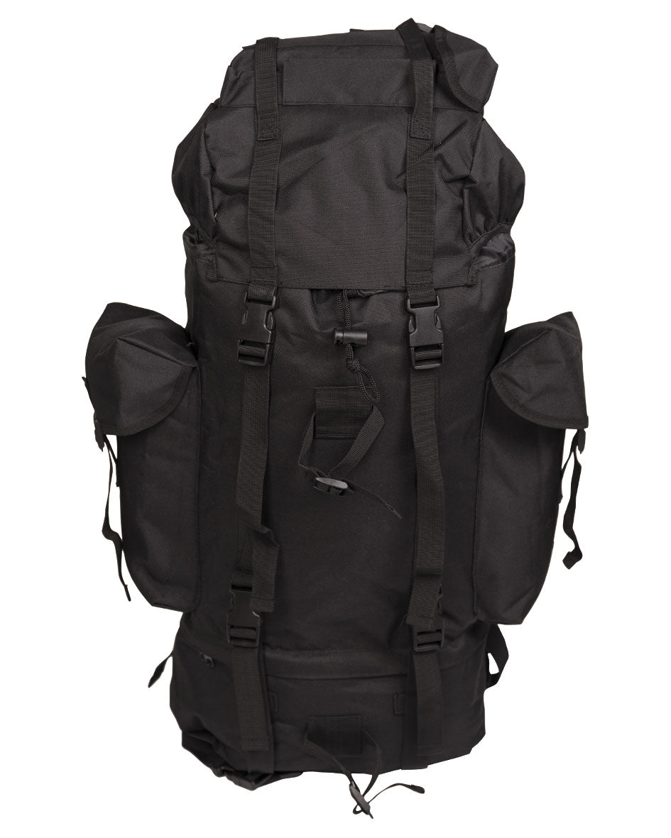 Sac à dos de combat type Bundeswehr Mil-Tec 65 litres en polyester enduit PVC