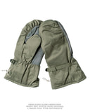 Moufles grand froid Mil-Tec type Bundeswehr en coton à renforts cuir et doublure polyester