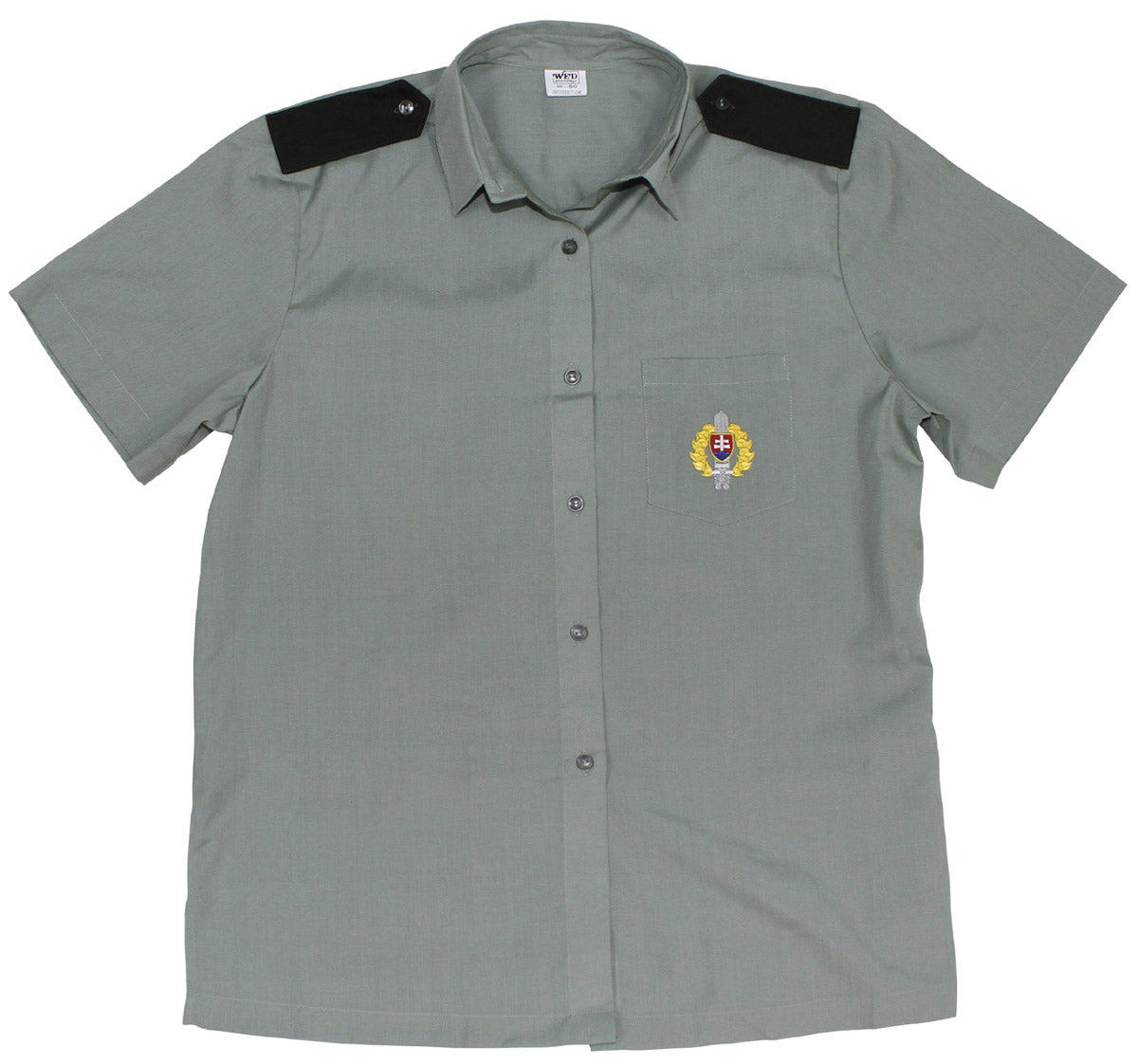Chemise de service tchèque à manches courtes, surplus comme neuf, lot de 10