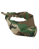 Bandana Mil-Tec en coton 53,5 x 53,5 cm à porter en tour de cou ou en couvre-chef
