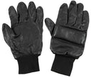 Gants en cuir britanniques à protection des articulations, surplus d'occasion, lot de 10