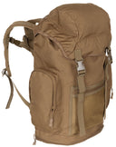 Sac à dos britannique MFH 30 l en polyester avec dos rembourré et poche de fond