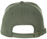 Casquette plate MFH en coton brossé à boucle laiton et visière six piqûres