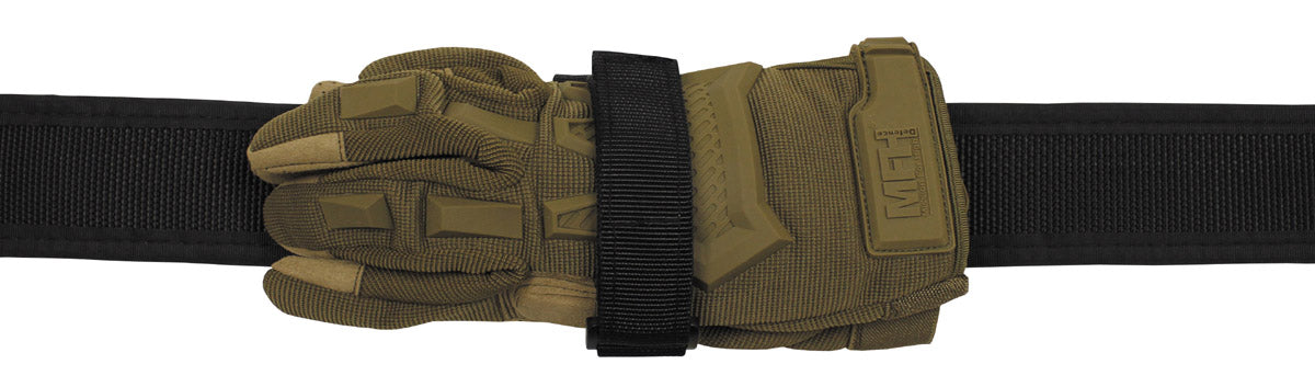 Porte-gants MFH à fixation auto-agrippante universelle pour ceinturon et ceinture