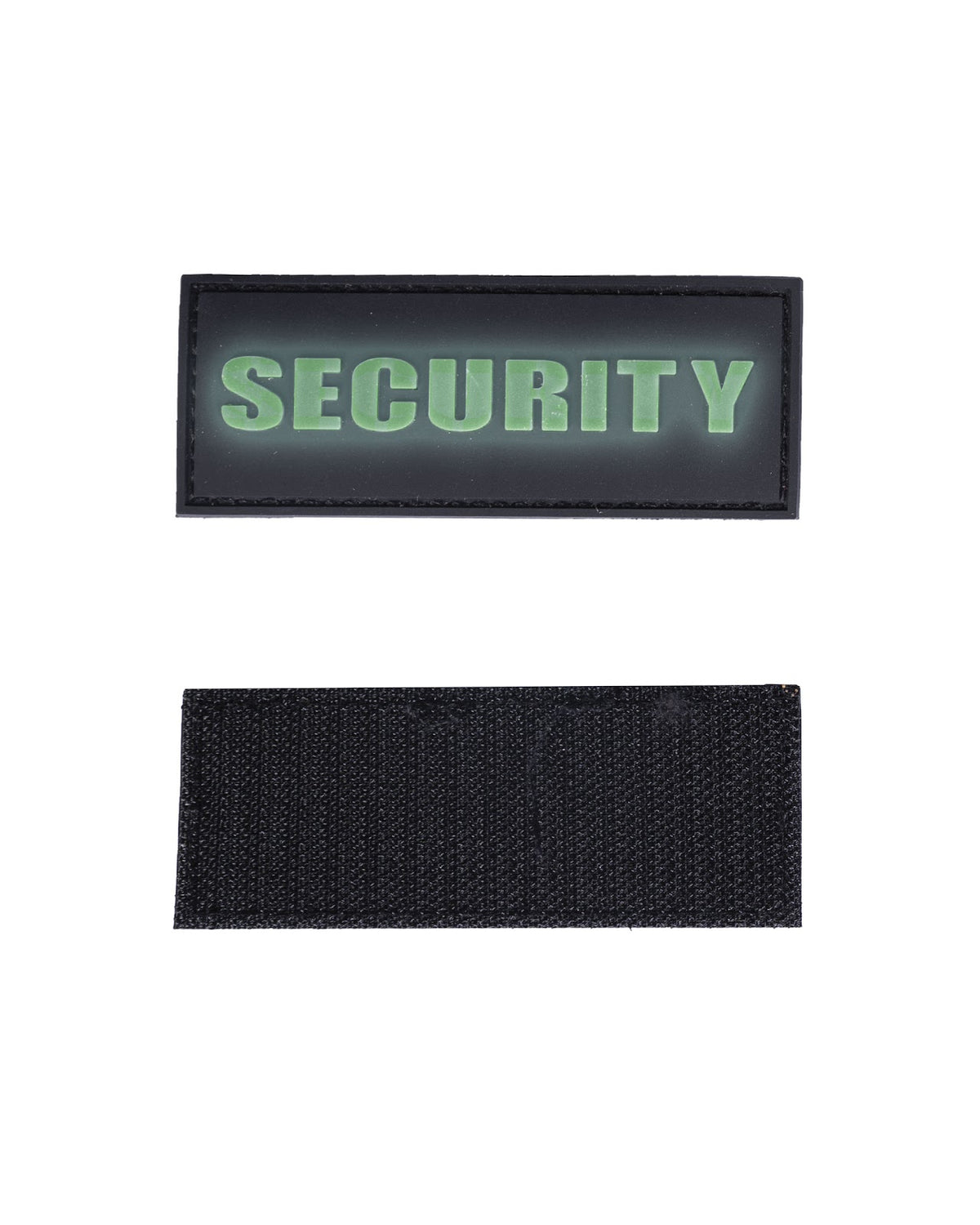 Morale patch Security Mil-Tec en PVC 8,6 x 3,3 cm à inscription fluorescente
