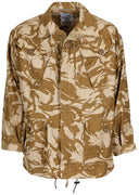 Veste de campagne britannique en toile rip-stop tout coton, motif DPM Desert, surplus d'occasion, lot de 5