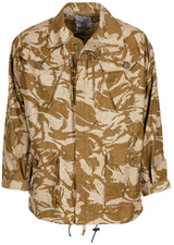 Veste de campagne britannique en toile rip-stop tout coton, motif DPM Desert, surplus d'occasion, lot de 5