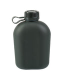 Gourde militaire Mil-Tec Pro en aluminium 0,95 L à revêtement caoutchouté, 265 g