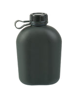 Gourde militaire Mil-Tec Pro en aluminium 0,95 L à revêtement caoutchouté, 265 g