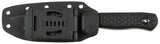 Couteau à lame fixe Fox Outdoor Bushcraft lame 12 cm épaisseur 5,5 mm manche G10