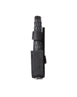 Matraque télescopique Mil-Tec acier au carbone 20 / 53 cm poignée TPE avec étui nylon