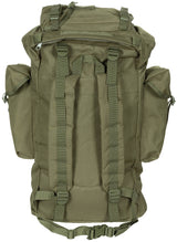 Sac à dos de combat type BW MFH 65 l armature aluminium compartiment bas séparable