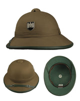 Chapeau de brousse Mil-Tec reproduction historique Afrikakorps en moelle végétale