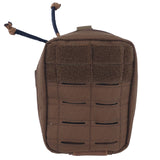 Pochette médicale détachable Cordura 600D ouverture à plat 17 x 13 x 7 cm