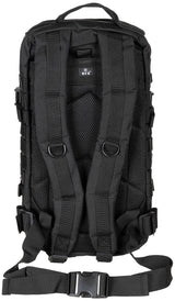 Sac à dos US Assault I Basic MFH 30 l en polyester avec ceinture ventrale amovible