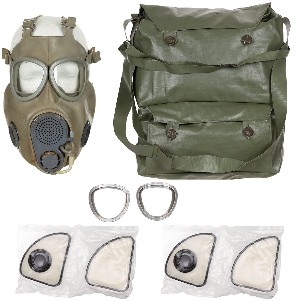 Masque de protection M10M tchèque, surplus comme neuf pour la protection individuelle