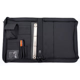 Porte-carnet OPEX classeur A4 polyester enduit PVC 37,5 x 29 cm 6 porte-cartes