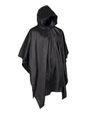 Poncho Mil-Tec en PVC 0,15 mm de 203 x 127 cm et 300 g avec filet de rangement
