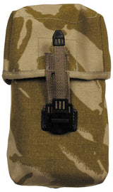 Pochette de ceinturon britannique à fixation MOLLE de 18 x 10 x 10 cm, surplus d'occasion, lot de 5