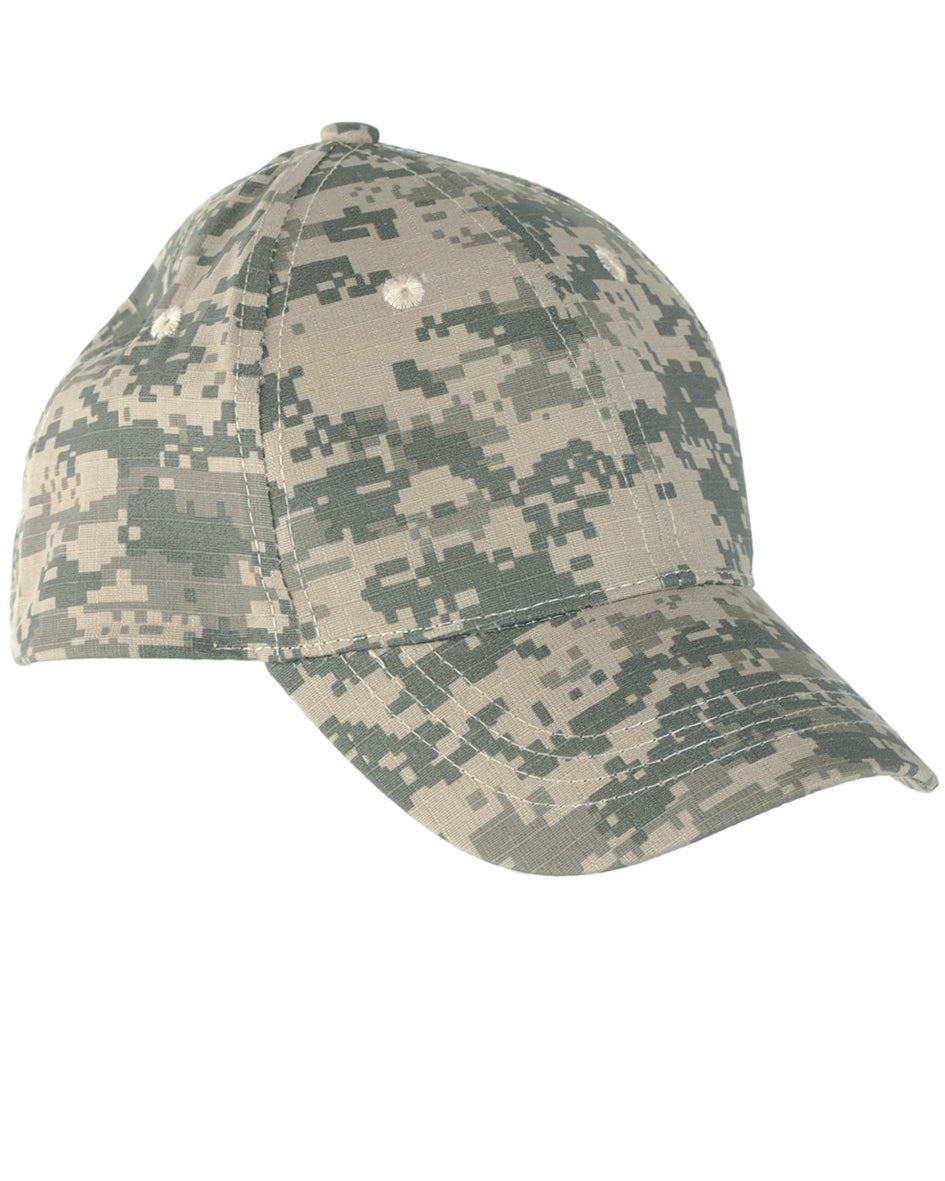 Casquette type US Mil-Tec pour enfant en coton avec réglage arrière par clip