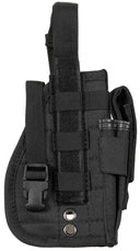 Holster MFH à port apparent sur passant MOLLE avec porte-chargeur latéral