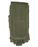 Porte-chargeur simple 5.56 mm M4 M16 Mil-Tec en polyester enduit PVC 8 × 5 × 17 cm