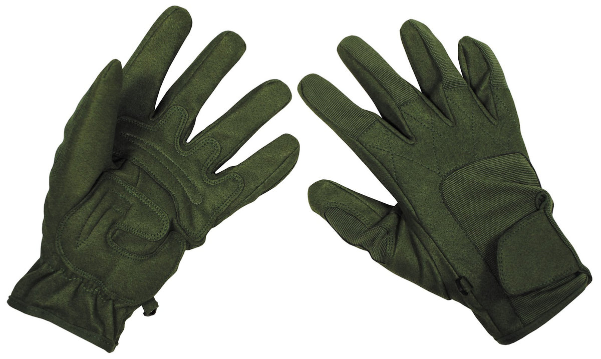 Gants de travail MFH Professional Worker Light à paume cuir synthétique Amara matelassée