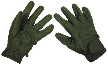 Gants de travail MFH Professional Worker Light à paume cuir synthétique Amara matelassée