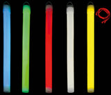 Bâton lumineux chimique MFH grand format 35 x 2,5 cm avec œillet, cordon et boîte