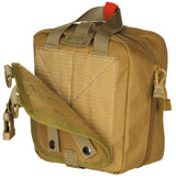 Pochette médicale MFH IFAK MOLLE grand format 21 x 22 x 12 cm avec bandoulière