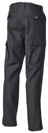 Pantalon de combat US BDU MFH à glissière polycoton 65/35 six poches passants 5,5 cm