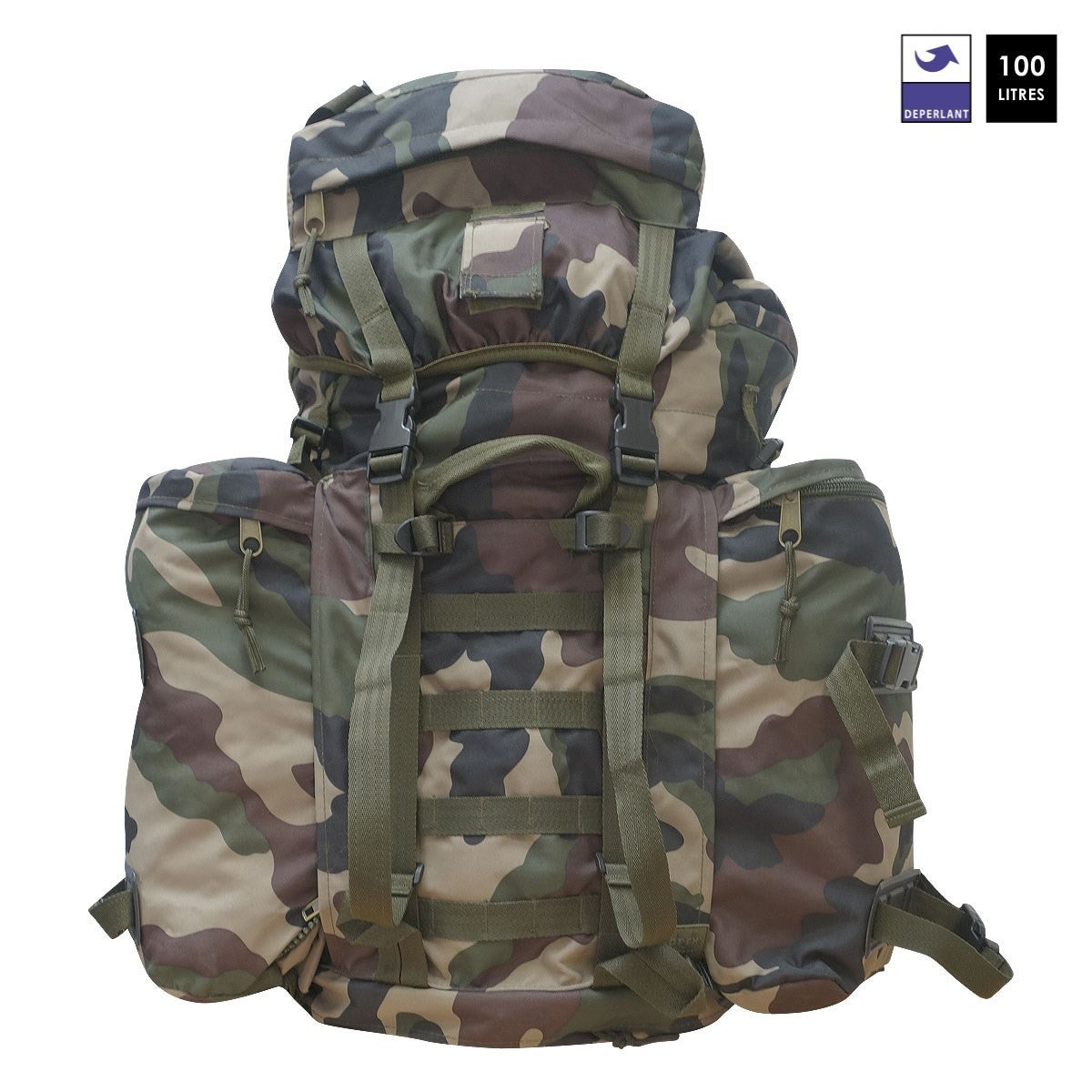 Sac à dos Patrol Equipement Intervention 100 litres avec sur-sac intégré